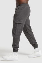 Premium Legacy Cargo Pants:Black/ Pigment Dye:XS