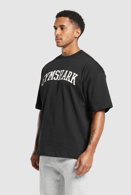 Collegiate T-Shirt:BLACK:XS