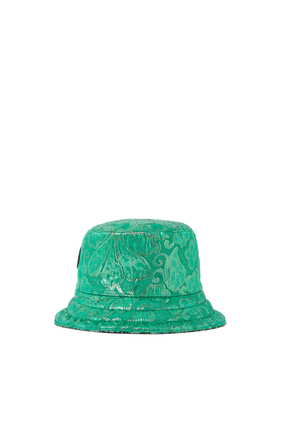قبعة باكيت بشعار GG بوجهين