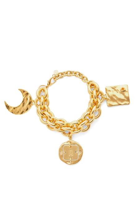 Sun Date Bracelet with Fantasy Medals