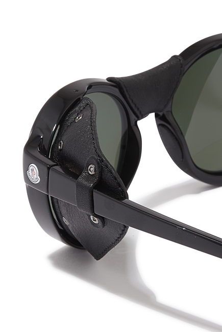 نظارة شمسية بأجزاء جانبية للحماية
