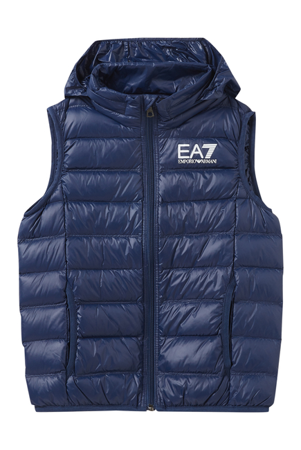 Kids High Neck Padded Vest