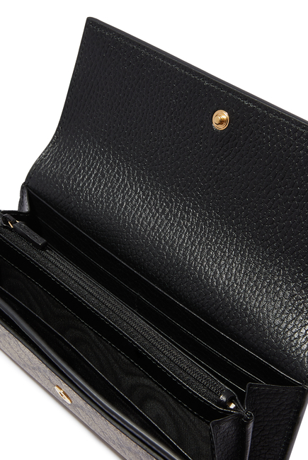 محفظة كونتيننتال مارمونت جلد بشعار GG