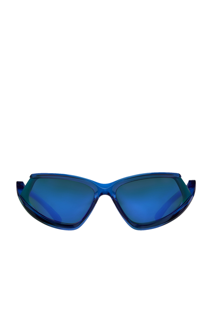 نظارة شمسية سايد إكسباندر بإطار بتصميم عين القطة