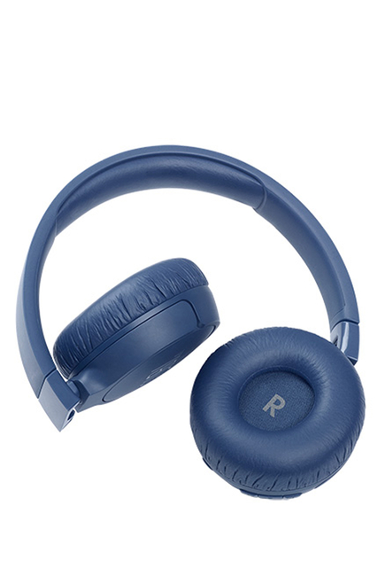 سماعة رأس تون 660NC لاسلكية بتصميم يغطي الأذن بخاصية إلغاء الضوضاء ولون أزرق