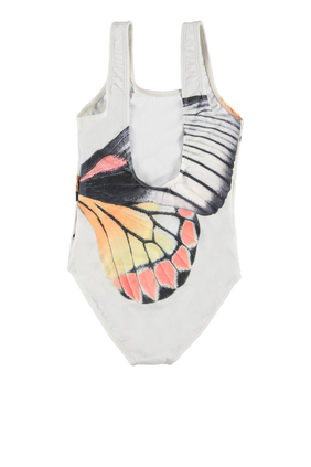 Butterfly Print Swimsuit