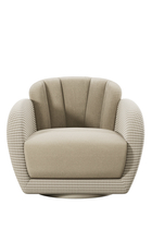 Gem Upholstered Swivel Chair