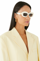 نظارة شمسية سكرين بشعار الماركة