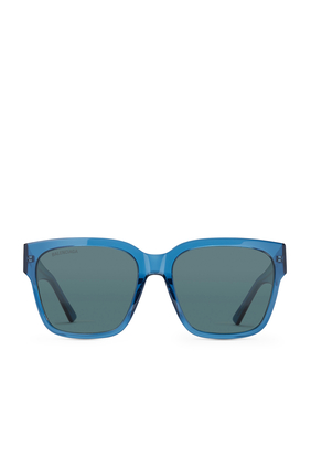 Flat-D Frame Sunglasses