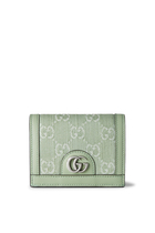 محفظة أوفيديا بتصميم حافظة بطاقات بحرفي شعار الماركة