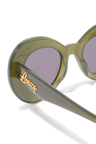 نظارة شمسية بتصميم فراشة أسيتات