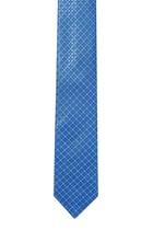 ربطة عنق حرير بتصميم هندسي