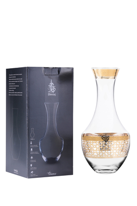 Gold Crystal Decanter