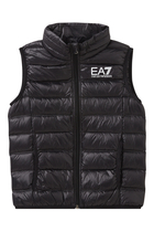 Kids High Neck Padded Vest