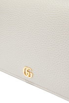 حقيبة مارمونت صغيرة بسلسلة وشعار GG جلد