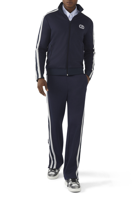  Vlogo Patch Jersey Trackpants