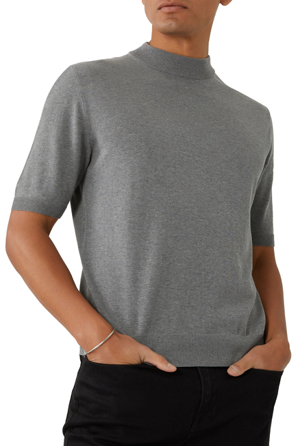 Zanone Mock-Neck Shirt