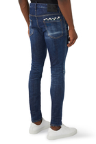 بنطال جينز دايزي كول جاي بتصميم باهت مجعد