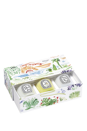 DTQ22 Set of 3 candles 70g LE