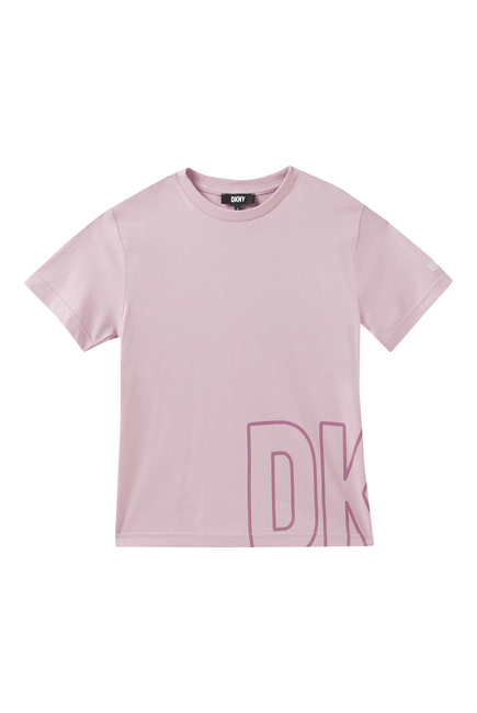 Kids Monogram Print T-Shirt