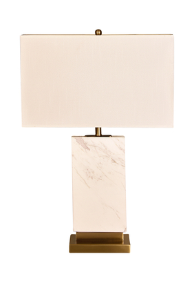 BLOOMR Tb/Lamp Marble Square:White :One Size