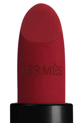 مجموعة أحمر الشفاه Rouge Hermès, عبوة لإعادة ملء أحمر الشفاه بتركيبة مات غير لامع
