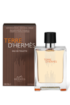 Terre d'Hermès، ماء التواليت في قارورة Flacon H بإصدار محدود