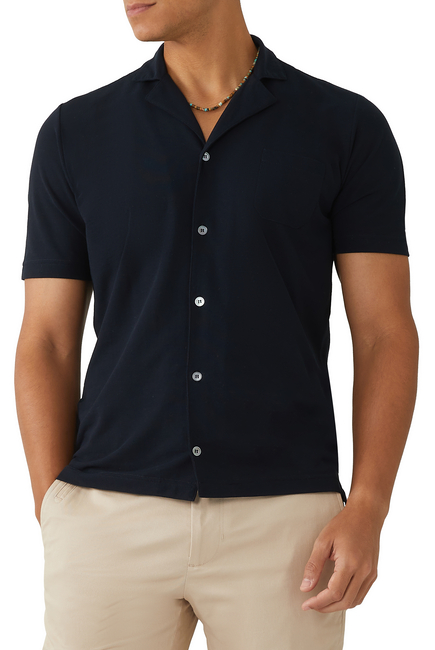 Zanone Short Sleeve Polo Shirt