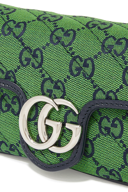 حقيبة مارمونت سوبر ميني متعددة الألوان بشعار GG