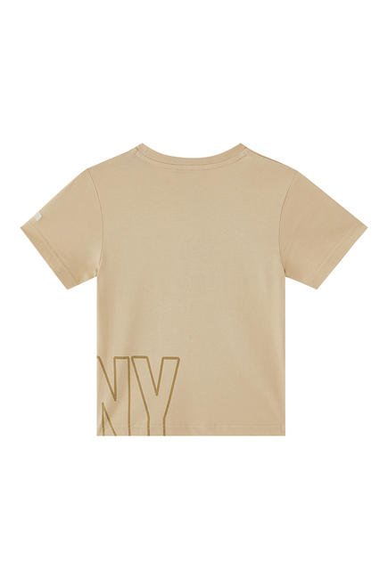 Kids Monogram Print T-Shirt