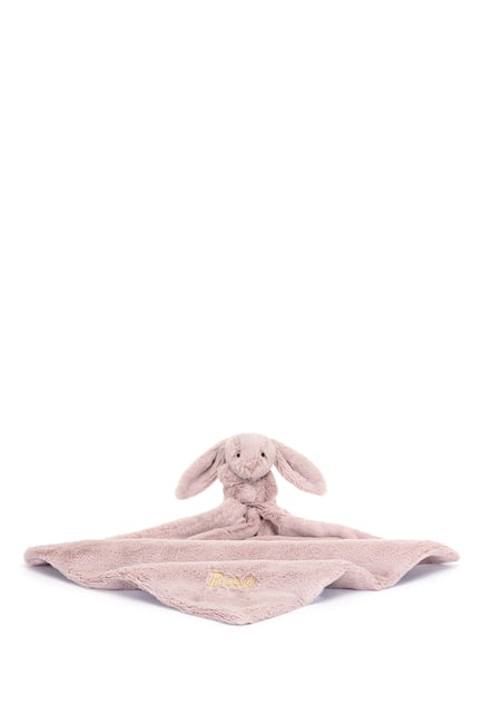 لهاية روزا فاخرة بتصميم أرنب باشفل للأطفال