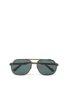 نظارات شمسية بعدسات خضراء