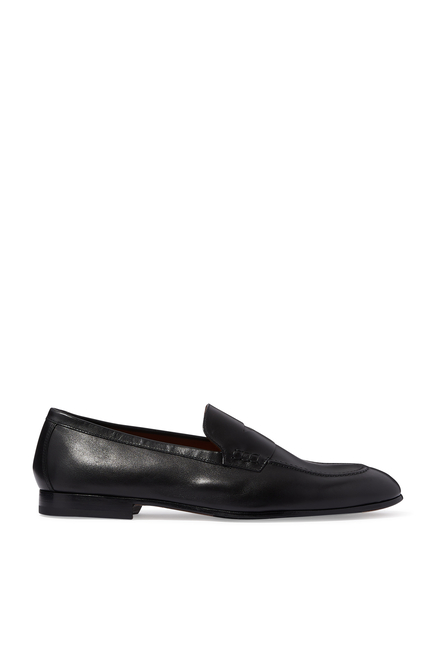 PANA CLASSIC PENNY LOAFER:BLK:41:BLK:41.5