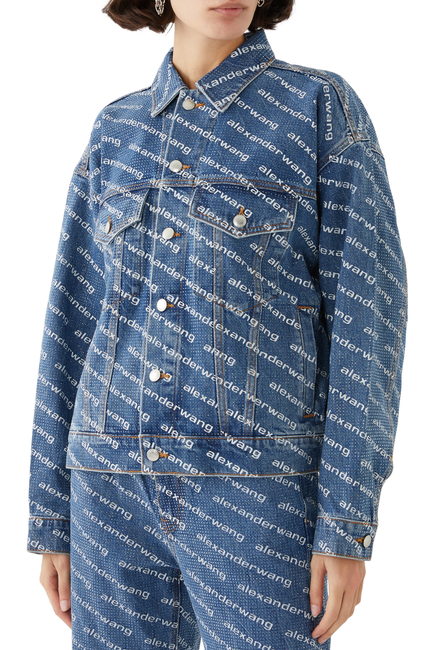 Game Logo Denim Jacket