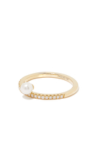 14-Karat Gold And Freshwater Pearl Ring