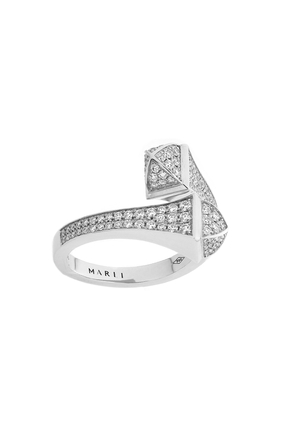 Cleo WG Diamond Ring:White Gold:7.5
