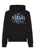 Logo & Snake Graphic Hoodie