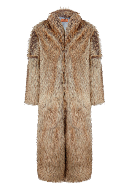 Long Faux Fur Coat