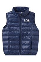 Kids High Neck Padded Vest