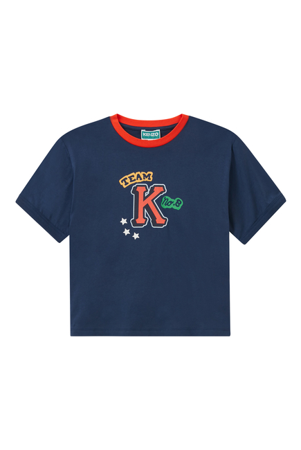 Kids Team K Print T-Shirt