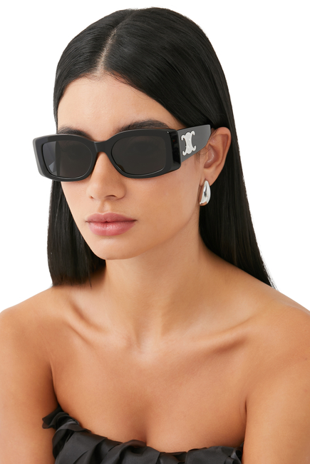 نظارة شمسية تريومف ماكسي بإطار مستطيل