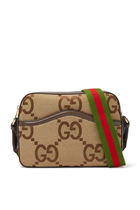 حقيبة مسنجر جمبو بشعار GG