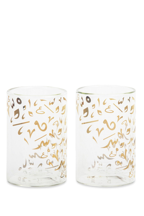 Double Walled Glasses‏, Set of Two