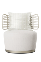 Rumba Woven Swivel Chair