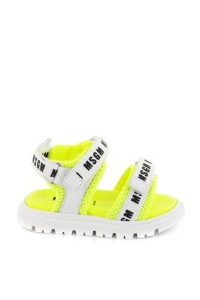 Strappy Neon Sandals