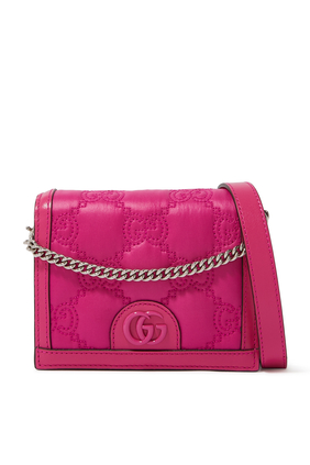 حقيبة مسنجر صغيرة مبطنة وشعار GG