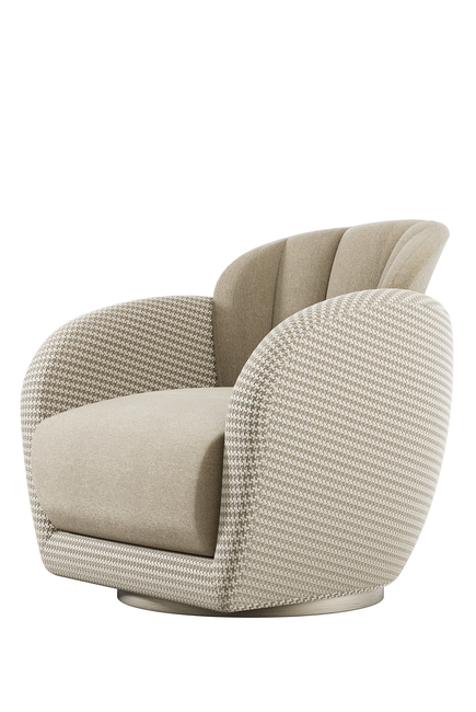 Gem Upholstered Swivel Chair