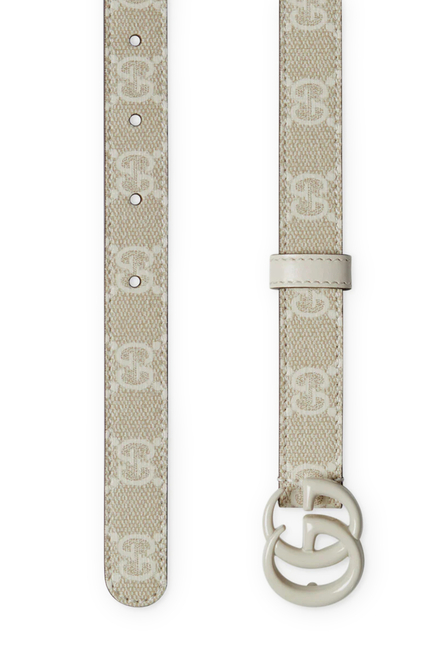 حزام مارمونت رفيع مزين بحروف شعار الماركة