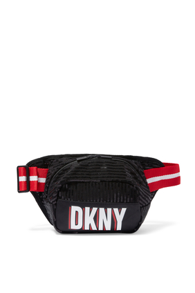 JG BUM BAG W DKNY:BLK:One Size