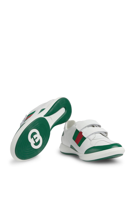 Kids Web Strap Sneakers